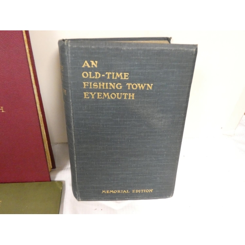 133 - MCIVER DANIEL.  An Old-Time Fishing Town, Eyemouth .. with An Account of the East Coast Di... 