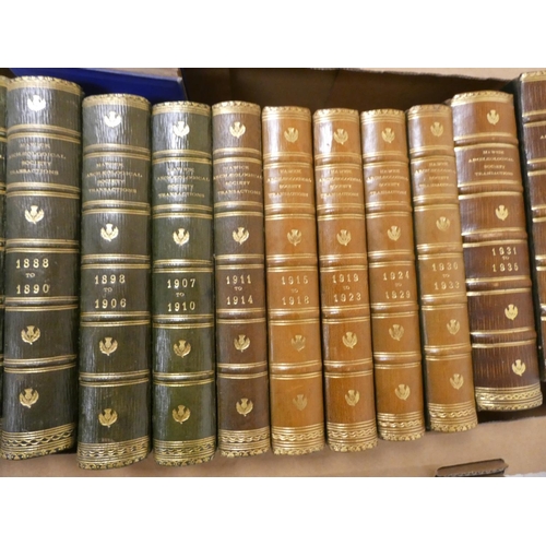 142 - HAWICK ARCHAEOLOGICAL SOCIETY.  Transactions. 13 vols. covering the period 1863 to 1948 (1... 