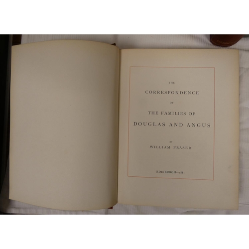 149 - MAXWELL SIR HERBERT.  A History of the House of Douglas. 2 vols. Col. & other frontis, plates &a... 