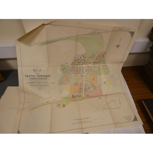 202 - Property Sale Particulars.  H.M. Factory Gretna ... Embracing the Modern Townships of Gret... 