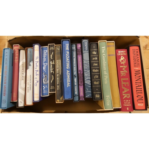 319 - Folio Society.  17 vols. in slip cases.