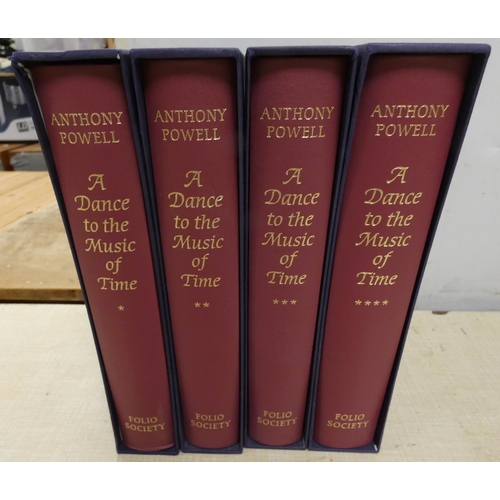 320 - Folio Society.  Anthony Powell, A Dance to the Music of Time. 4 vols. in slip cases.... 