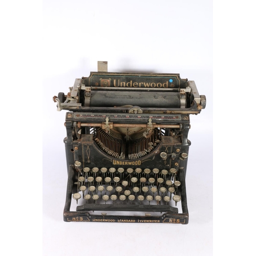 48 - Underwood typewriter.