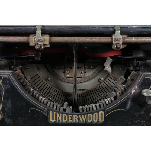 48 - Underwood typewriter.