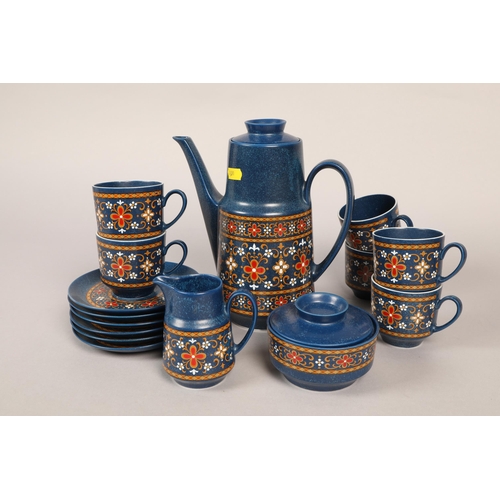 252 - Winterling Schwarzenbach Bavaria pottery coffee set.