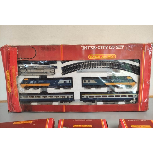 145 - Hornby Railways. Collection of 00 gauge boxed engines and rolling stock to include Inter-City 125 se... 