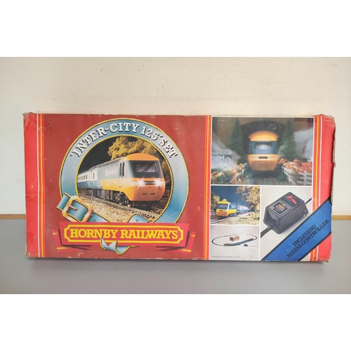 145 - Hornby Railways. Collection of 00 gauge boxed engines and rolling stock to include Inter-City 125 se... 