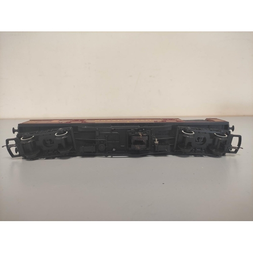 162 - Box of 00 gauge model trains and rolling stock to include Hornby and Triang comprising of two Hornby... 