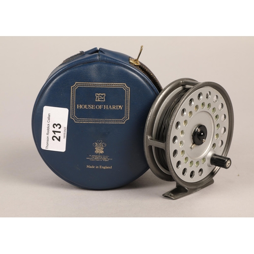 213 - Hardy Viscount fishing reel.