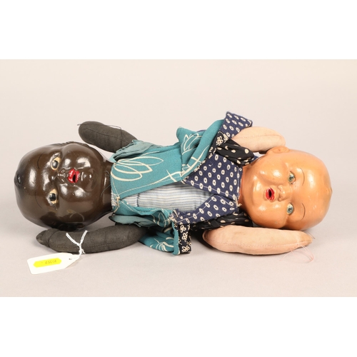 237 - Vintage topsy-turvy doll.