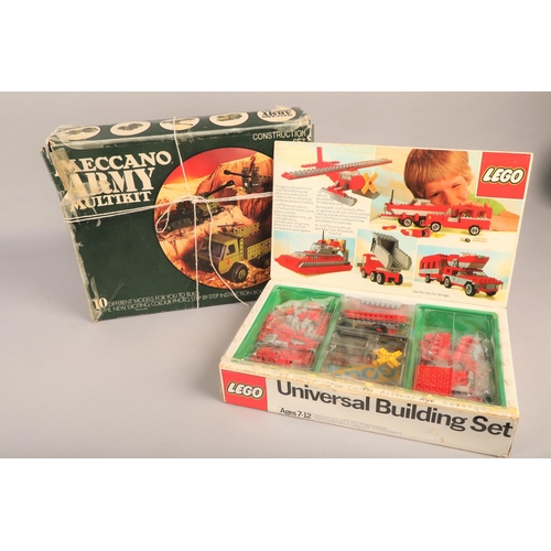 260 - Lego Universal Building Set, and Meccano Army Multikit.