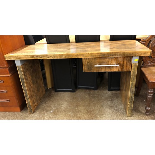 548 - Contemporary desk with drawer.