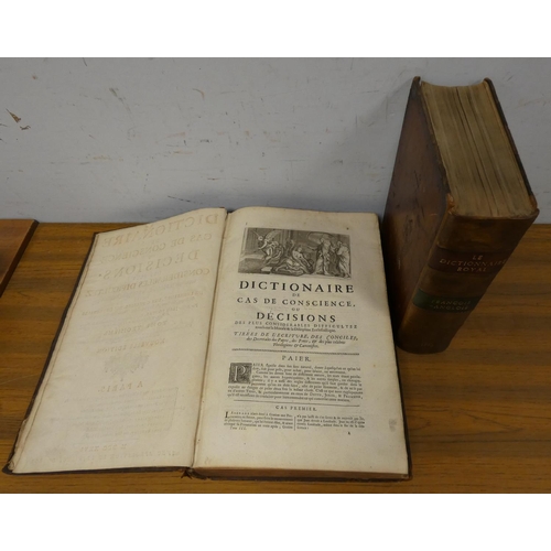40 - BOYER A.  Le Dictionnaire Royal Francois-Anglois et Anglois-Francois. 2 vols. in one. Half title, en... 
