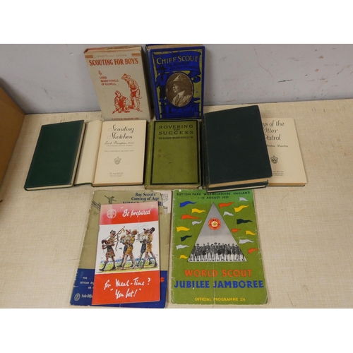 84 - Boy Scouts.  10 various books & softback publications.