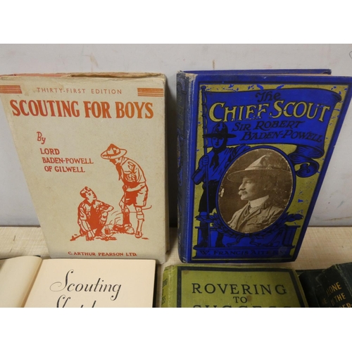 84 - Boy Scouts.  10 various books & softback publications.