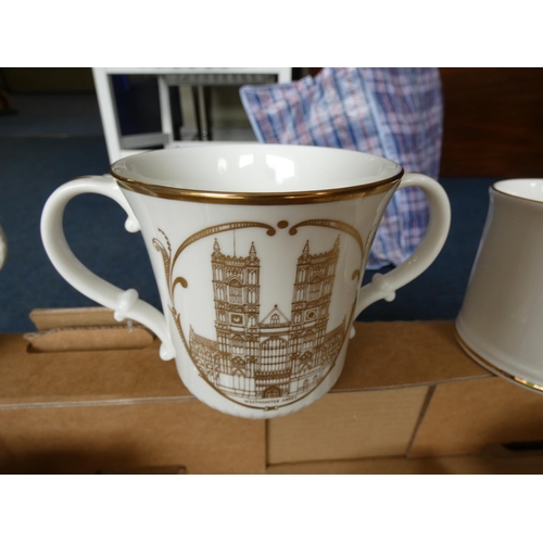 67 - Collection of commemorative mugs including Queen Victoria, The Queen Mother, etc.