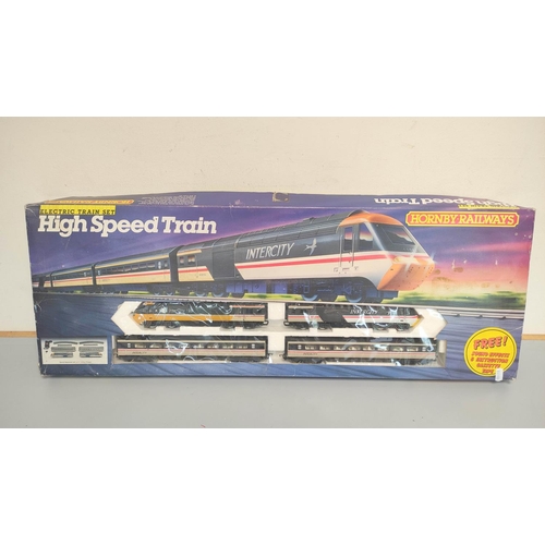 139 - Hornby. Two boxed 00 gauge High Speed Train sets (both partially complete) (2)