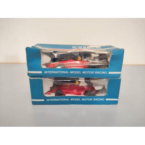 66 - Scalextric Rovex. Four 1960s/70s boxed vehicles comprising of Ferrari GT330 C.41, Ferrari 312T C.124... 