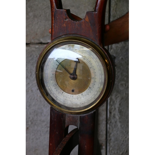 738 - Early 19th century Waywiser by W Harris & Co. measuring wheel, with brass and polished metal dia... 