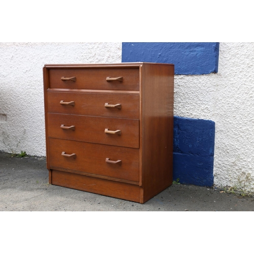 612 - Mid-20th century design teak chest of drawers by G-Plan, E Gomme Brandon range.