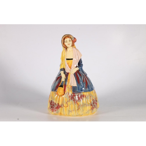 505 - 1920's Royal Doulton figure, Sylvia, 28cm.