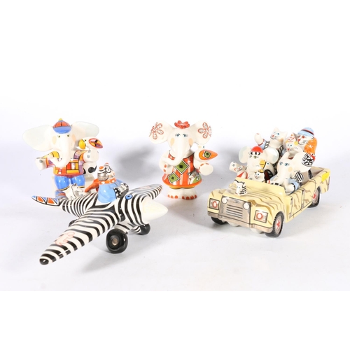 515 - Four Villeroy & Boch animal figures to include Benedikit Automobile, 10cm.