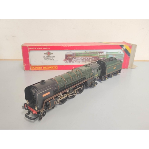 131 - Hornby Railways. Four boxed 00 gauge models to include BR 'Britannia' Class 7P6F 4-6-2 steam locomot... 