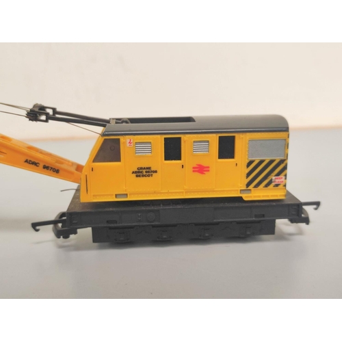 134 - Box of 00 gauge goods wagons, tankers and cranes comprising of issues from Lima, Hornby, Electrotren... 