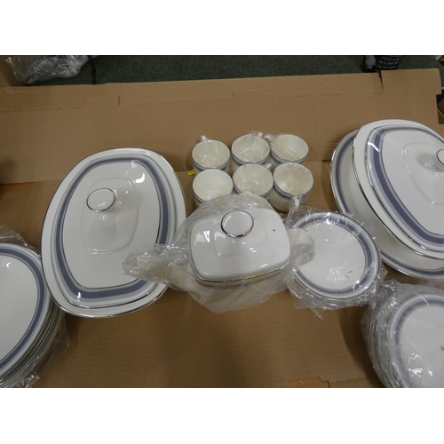 244 - Royal Doulton 'Eastbrook' dinner service.