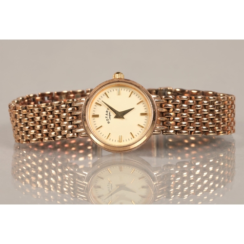 96 - 9k gold Rotary wrist watch35 grams