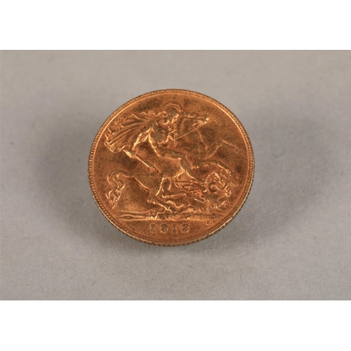 97 - Half sovereign 1912 George V