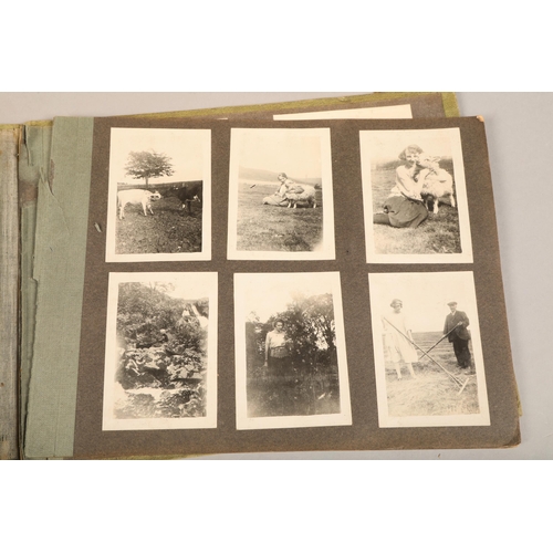 214 - Two vintage albums of photographs