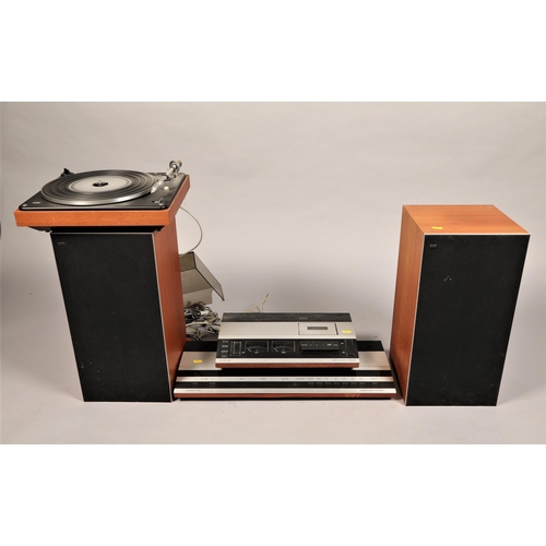 303 - Bang and Olufson, Denmark sound system including, turntable, tape deck, etc and pair of speakers