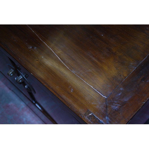 407 - Pair of Chinese elm cupboards (last quarter 20th century) of low form with two doors enclosing a she... 