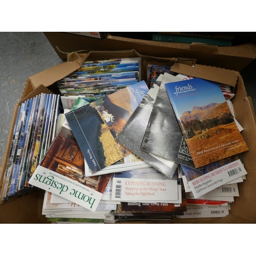 546 - Two boxes of local interest books.