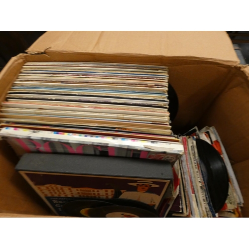 643 - Box of various records mainly classical.