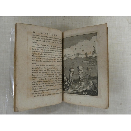 295 - (CLERKE CHARLES?).  A Journal of a Voyage Round the World in His Majesty`s Ship The Dolphin Commande... 