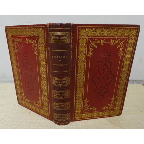 296 - RUSSELL RT. REV. M.  Polynesia, a History of the South Sea Islands including New Zealand. ... 