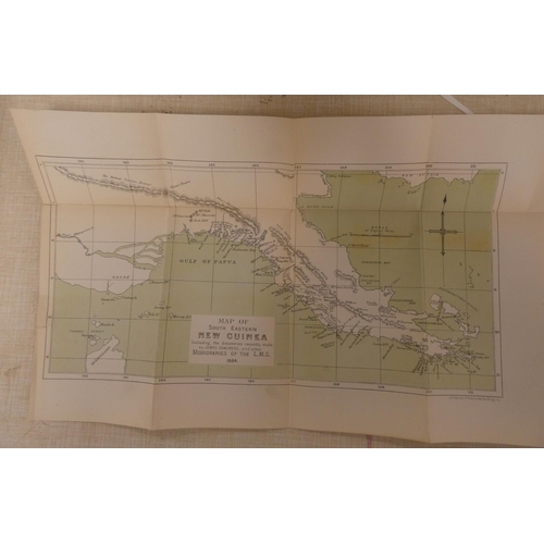 298 - CHALMERS JAMES & WYATT GILL W.  Work and Adventure in New Guinea, 1877 to 1885. Frontis, 2 maps ... 