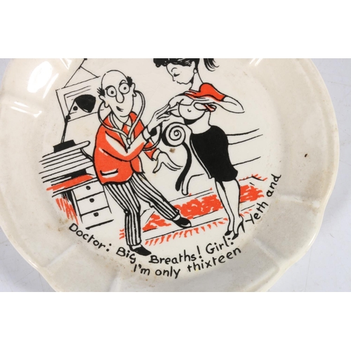 250E - Novelty dish, 12cm dia. 