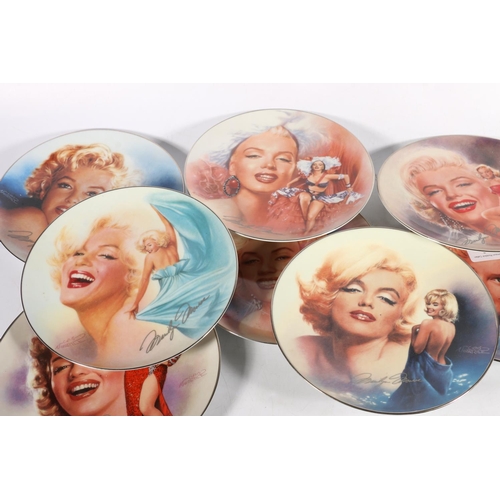 30 - Eight limited edition collectors' plates 'Reflections of Marilyn Monroe' by Chris Notarile.