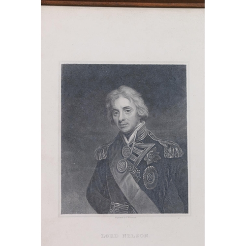 454 - EDWARD HARDING, Sir Charles Hardy, engraving, published 1800, 9cm x 7.5cm, frame 47cm x 30cm. D LIZA... 