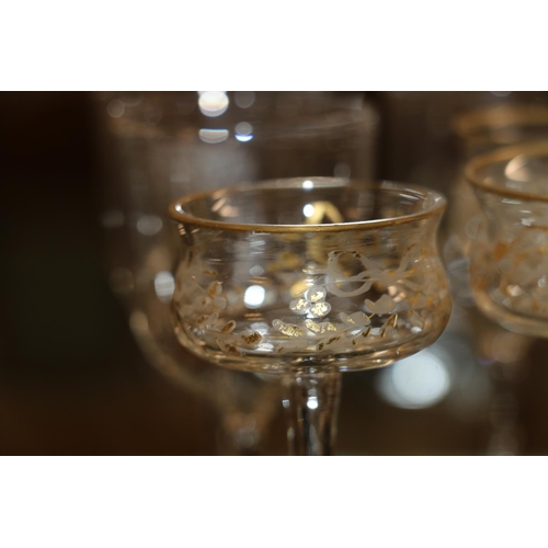 250B - 19th and 20th century stemware.