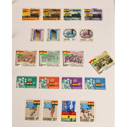 251 - Six various folders of stamps