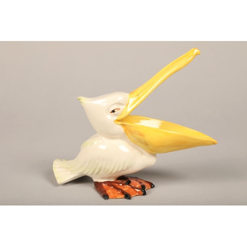12 - Wade Pelican, with Wade on the base, 16 cm high