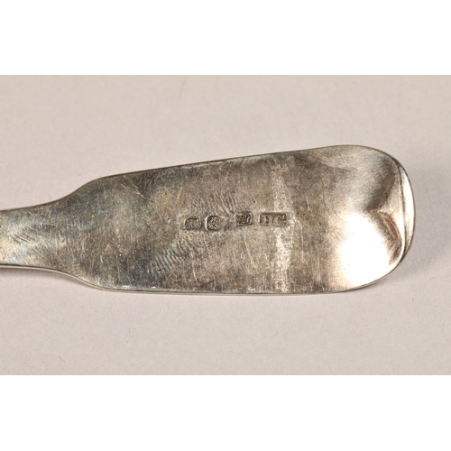 214 - Ten silver spoons including toddy ladle, some provincial Scottish with David Gray of Dumfries hallma... 