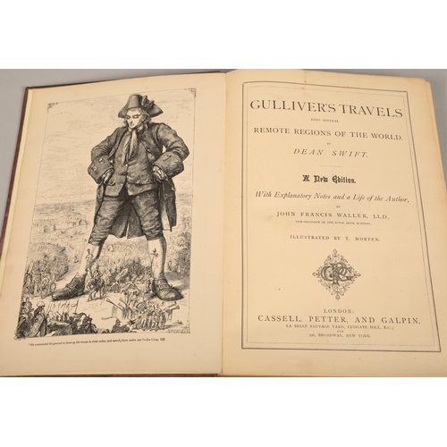 232 - The Complete Young Mans Companion of self Instructor pub. 1803 also another vol. Gulliver's Travels ... 