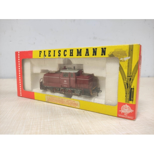 106 - Box of 00 gauge locomotives, and rolling stock comprising of examples by Trix, Hornby Liliput etc. T... 