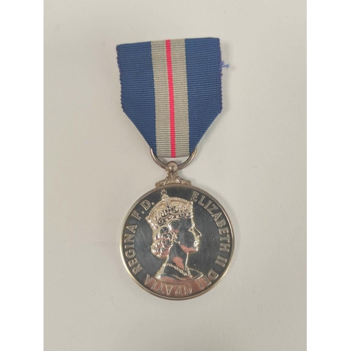 222 - Queens Gallantry Medal in case of issue awarded to PC J.M Brough for the successful apprehension of ... 