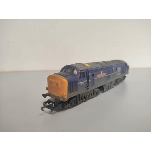 110 - Box of 00 gauge engines and rolling stock comprising of issues from Hornby, Bachmann etc to include ... 